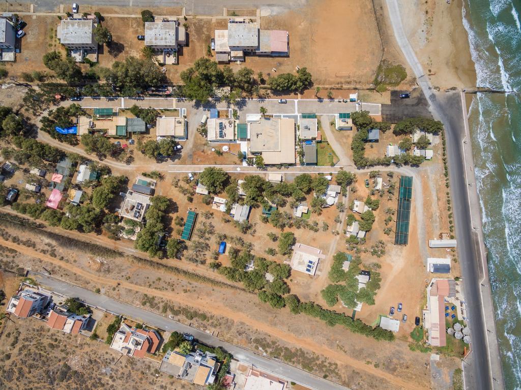Creta Camping Gouves Bagian luar foto