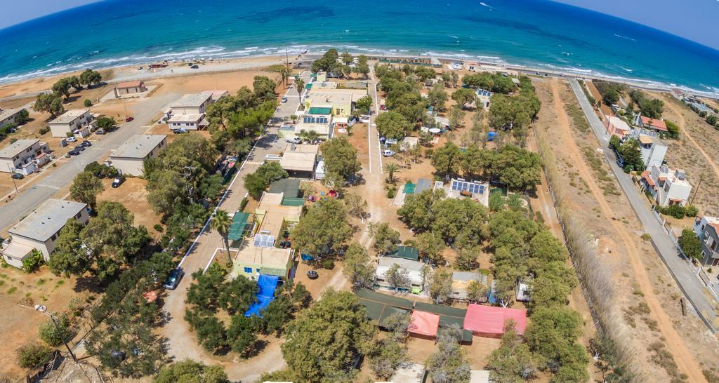Creta Camping Gouves Bagian luar foto