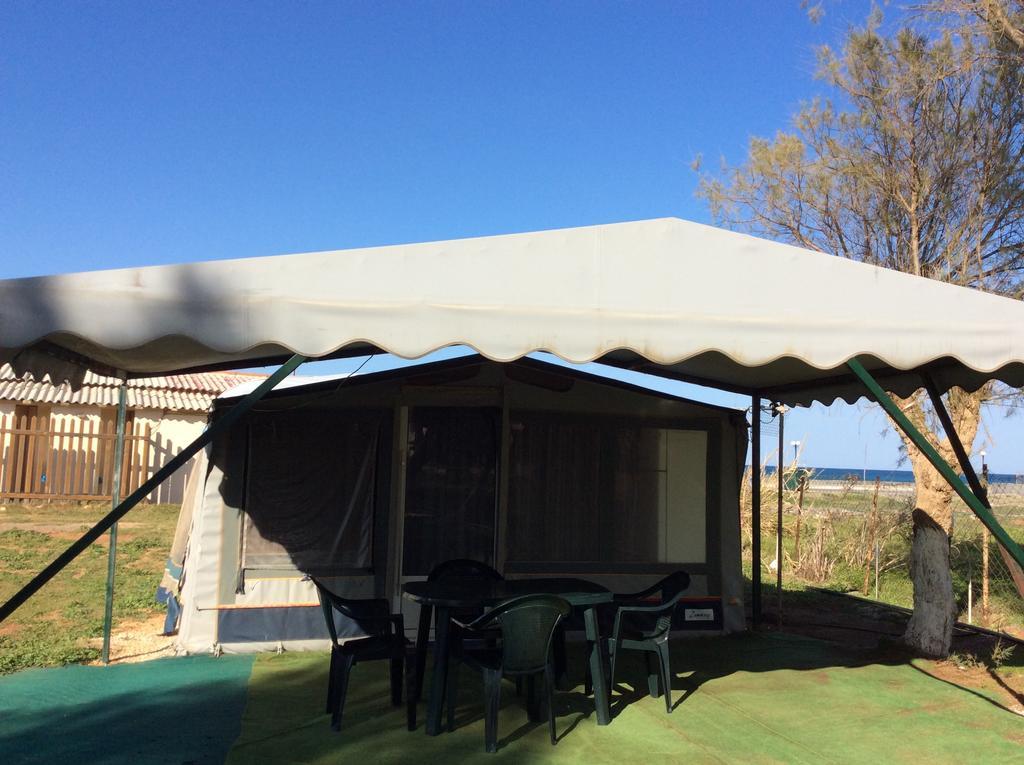 Creta Camping Gouves Bagian luar foto