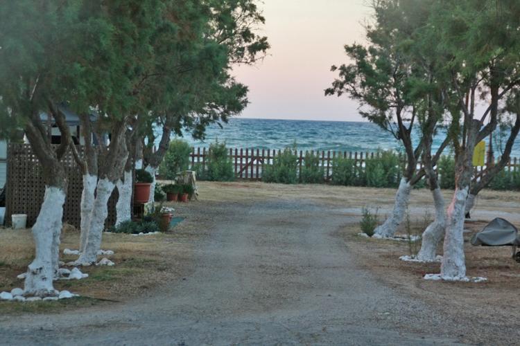 Creta Camping Gouves Bagian luar foto